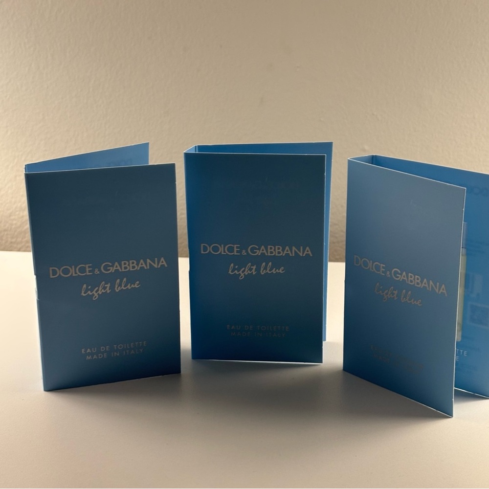 Dolce & Gabbana Light Blue Fragrance Cards